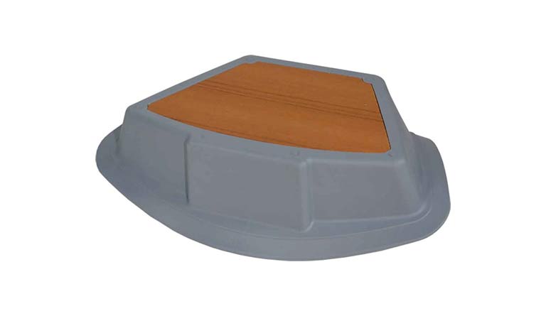 6327 / 6317 – Bow step con teak