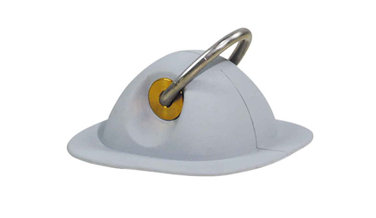 9004 – Piastra con anello “D” Inox Classic